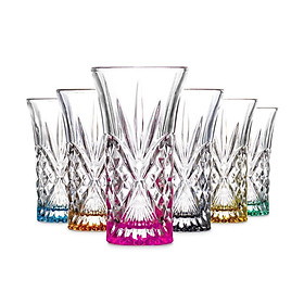BỘ LY VODKA PHA LÊ GODINGER DUBLIN Vodka Glasses NHIỀU MÀU, 6 CHIẾC Hàng chính hãng