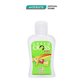 Gel Rửa Tay Khô Green Cross Kids Kháng Khuẩn Hương Trái Cây Dành Cho Trẻ