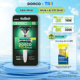 Dao Cạo Râu 2 Lưỡi Dorco TG-II Plus System TNA 3001-B