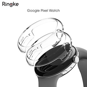 Bộ 2 Ốp dành cho Google Pixel Watch RINGKE Slim - Hàng Chính Hãng - Clear & Clear