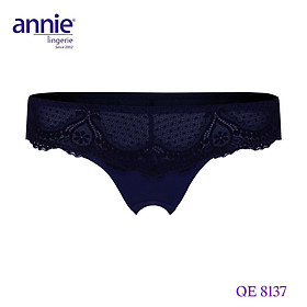 Quần lót nữ trơn phối ren cao cấp annie 8137 kiểu dáng trẻ trung, sexy, nữ tính, thoáng mát, thoải mái, có áo đồng bộ