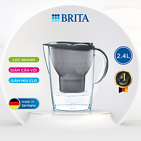 Bình Lọc Nước BRITA Marella Basic Graphite - 2.4L (Kèm Maxtra Plus)