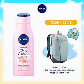 Sữa Dưỡng Thể Dưỡng Trắng Nivea Dewy Sakura