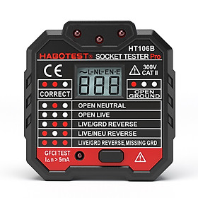 Máy Kiểm Tra Rò Rỉ Điện Có Màn Hình LCD HABOTEST