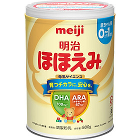 Sữa Meiji Nội Địa Nhật Số 0 - 1 Tuổi 800g  Mẫu Mới Nhất