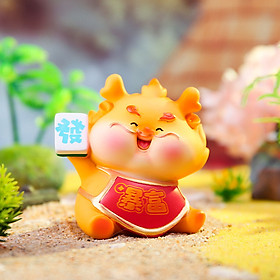 Mô Hình Tượng Rồng Vàng Lôc Phát Như Ý_ Hàng chính hãng