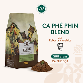 Cà Phê Phin Robusta Arabica Dạng Bột HANCOFFEE Standard Blend Ground Rang