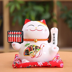 Mua Mèo thần tài vẫy tay-Mèo tài lộc giá rẻ (16-20cm) Mèo may mắn Nhật Bản