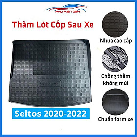 Mua Thảm nhựa lót cốp Seltos 2020-2021-2022 nhựa dẻo dày dặn đàn hồi tốt