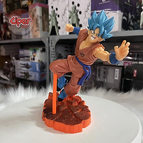 Mô hình Songoku Blue chiến đấu - Mô hình Dragon Ball - Figure Goku Blue