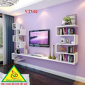 Bộ kệ ti vi treo tường VKTV02