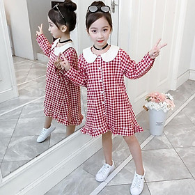 VL95Size110-160 (15-40kg)Đầm cho bé gái, kiểu dáng công chúaThời trang trẻ Em hàng quảng châu