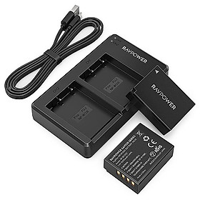 Mua BỘ 2 PIN VÀ 1 ĐỐC SẠC ĐÔI RAVPOWER CHO PIN FUJIFILM NP-W126S- HÀNG CHÍNH HÃNG