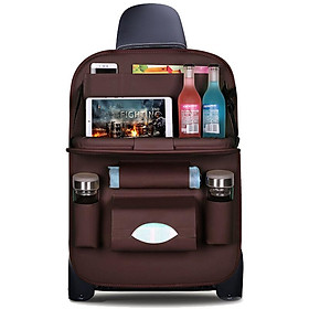 Túi Treo đồ trên ô tô, tấm da để đồ sau ghế ô tô LT110