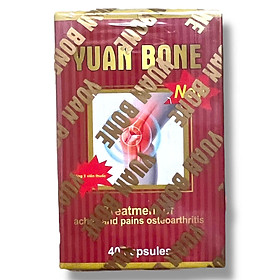 Mua Viên uống Yuan Bone hỗ trợ đau nhức xương khớp  tê bì chân tay  thiếu chất nhầy khớp gối  khô khớp  thoát vị đĩa đệm xuất xứ Malaysia - Mã số 1361