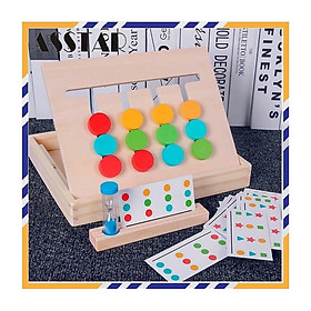 Đồ Chơi Xếp Hình, Đồ Chơi Trí Tuệ Cho Bé, Four Colors Game, Đồ Chơi Cho Bé Trai, Bé Gái, Quà Tặng Sinh Nhật