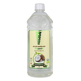 Dầu dừa nguyên chất Organic Vietcoco 1000ml - chai Pet