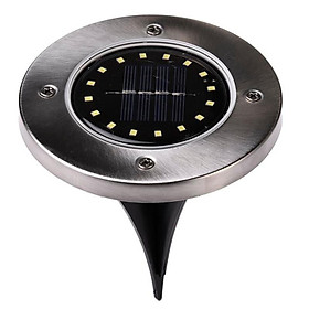 Mua Đèn LED 4/8/12/16 bóng chạy bằng năng lượng mặt trời chống thấm nước hình tròn có điều khiển cảm ứng tiện dụng