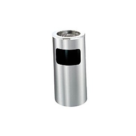 Mua Thùng rác gạt tàn inox trắng