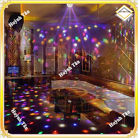 Mua Đèn Led Xoay 7 Màu - cho phòng karaoke  vũ trường  văn phòng  phòng khách - Tặng Đuôi Đèn Có Con Tắc