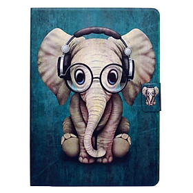 Lật Bao Da Máy Tính Bảng Nắp Gập Nam Châm + Miếng Dán + Bút Cho Amazon Kindle Fire Hd 8 2018 2017 2016