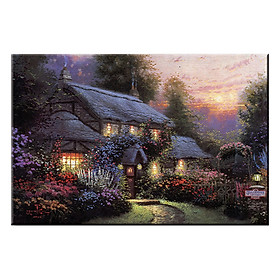 Mua Tranh Treo Tường KHUNG CẢNH NÊN THƠ HỮU TÌNH Q6D8 - 15 (40 x 60 cm) Thế Giới Tranh Đẹp