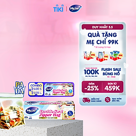Mua Combo túi zip 2 đường kéo MyJae ( 1 size S + 1 size L )