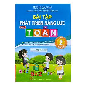 Sách - Bài tập phát triển năng lực môn toán lớp 2 -Tập 2