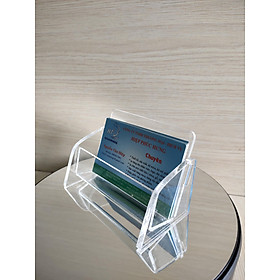 Kệ để namecard bằng mica