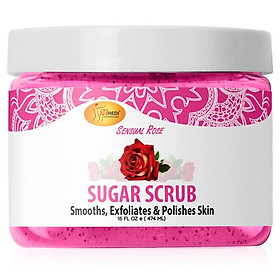 Đường tẩy tế bào chết Sugar Scrub mùi Hoa Hồng 474 ml