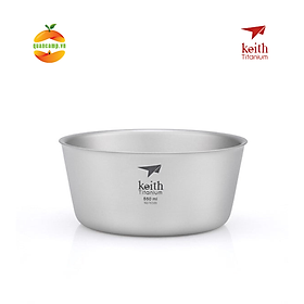 Mua Chén ăn cách nhiệt 2 lớp Titanium Keith Ti5322 - 550ml