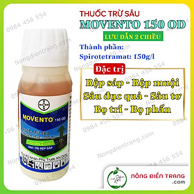 Mua Chế Phẩm Sinh Học Trừ Rệp Sáp Bọ Trĩ Bù Lạch Movento 150OD - Chai 100ml - Lưu Dẫn 2 Chiều VTNN Nông Điền Trang