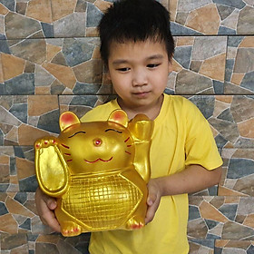 Mua Mèo thần tài tiết kiệm size to