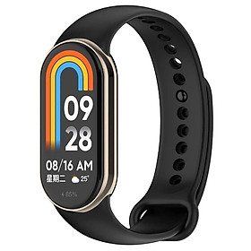 Dây Đeo Thay Thế Dành Cho Vòng Đeo Tay Thông Minh Xiaomi MiBand 7 Dẻo TPU MÀU ĐEN - Hàng chính hãng