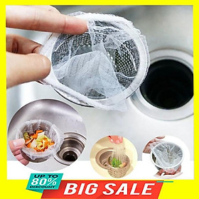 Mua 50 chiếc túi lọc rác tránh tắc cống bồn rửa