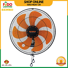 Quạt Treo Tường 2 Dây Senko TC1622 65W - Cam - Hàng Chính Hãng
