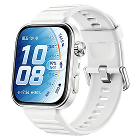 Dây đeo Silicone Wave cho Huawei Watch Fit 5 / Huawei Watch Fit 5 Pro / Huawei Watch Fit 4 / Huawei Watch Fit 4 Pro / Huawei Watch Fit 3 - Hàng Chính Hãng