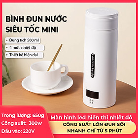 Mua Bình đun nước siêu tốc mini du lịch -K1497