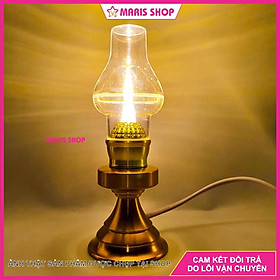 Mua Đèn dầu LED VỎ NHÔM NGUYÊN KHỐI cao cấp để bàn thờ Phật  bàn thờ ông bà  gia tiên  đèn bàn thờ cao cấp sử dụng điện 220v