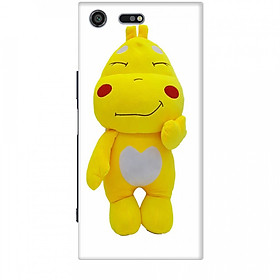 Ốp lưng dành cho điện thoại SONY XZ PREMIUM Khủng Long lai Ong QooBee Agapi Mẫu 2