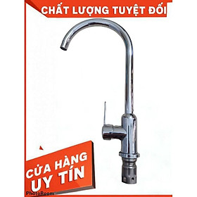 Vòi rửa bát / vòi rửa chén nóng lạnh cắm chậu cao cấp Inox 304 sáng bóng