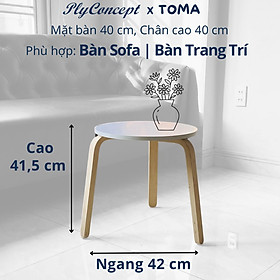 Mua Bàn Sofa  Bàn trà đẹp  Bàn Ngồi Bệt - Plyconcept ToMa Table - Mặt bàn MDF dày 15 mm
