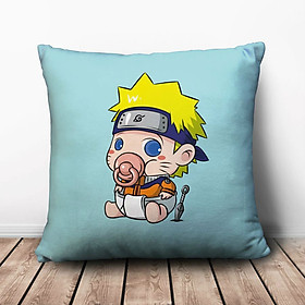 Gối Ôm Vuông Em Bé Naruto GVCP309 (36 x 36 cm)
