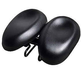 Dual Pad  Bike  Cushion Wide  Comfort Saddle Seat Pad