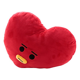 Gối Lưu Niệm Ban Nhạc BTS - Đầu Tim Tata (30 x 37 cm)