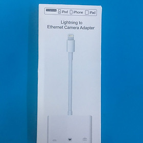 Mua 3-in-1 Lightning to Lightning + USB 3.0 + RJ45 Ethernet LAN Port OTG Adapter for iPhone iPad - Hàng nhập khẩu