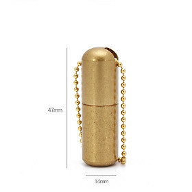 Mua Vỏ Hột Quẹt Bật Lửa Xăng Đá Dolphin HY-620 Có Nắp Giữ Xăng Kín Kiêm Móc Treo Chìa Khóa Siêu Nhỏ -Vàng