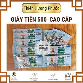 Hình ảnh Giấy tiền Vàng mã tiền âm phủ  loại 500 , 200, 100, 50, 20, 10 dày 100g in rõ [cao cấp