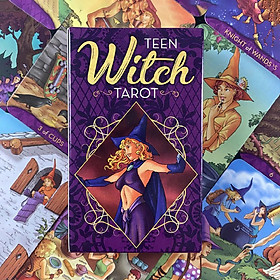 Bài Tarot Teen Witch Tarot Tặng Đá Thanh Tẩy