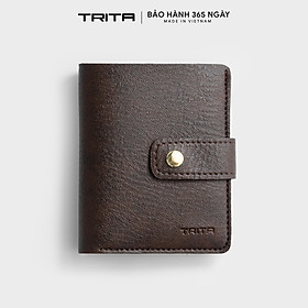 Ví Trita ( Thời trang nữ kiểu dáng gập 3 đơn giản - Ví da RV52 )